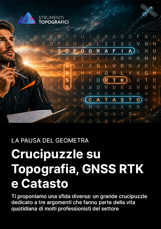 Crucipuzzle su Topografia, GNSS RTK e Catasto