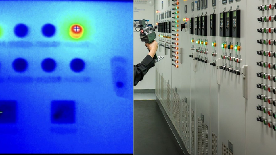 rilevamento del surriscaldamento elettrico fjd trion p2 vision plus - strumenti topografici