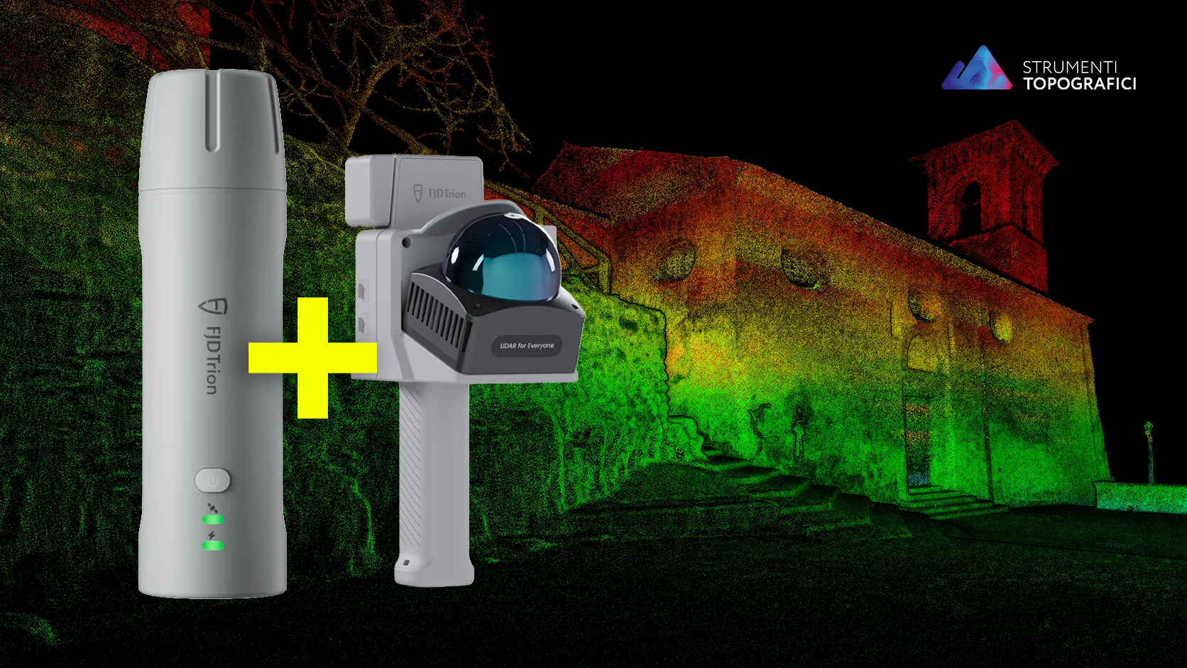 Scansione 3D georeferenziata: come lavorano insieme GNSS RTK e LiDAR